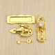 HARDWARE Scale Miniature Knobs, Hinges, Handles