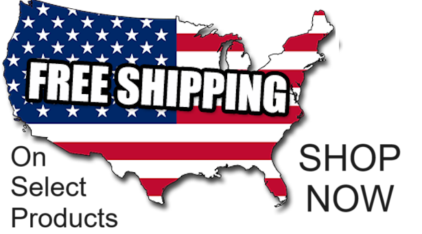 FREE SHIPPING  (Cont. U.S. Only) on these select items.