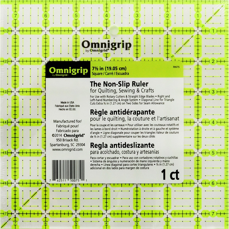 Omnigrip Non-Slip Quilter's Ruler