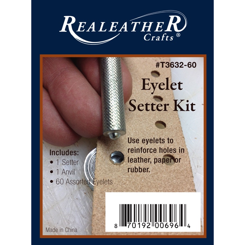 Realeather Rivet Setter Kit - Nickel