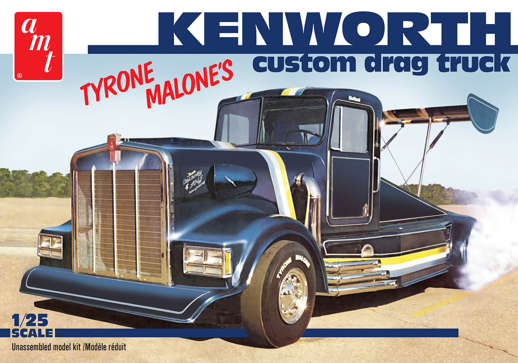 Great Deals On Amt 1 25 Bandag Bandit Kenworth Drag Truck Tyrone Malone Plastic Model Kit 1157 Oakridgestores Com