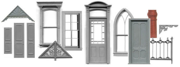 1:32 SCALE Windows, Doors and Decorative Trims