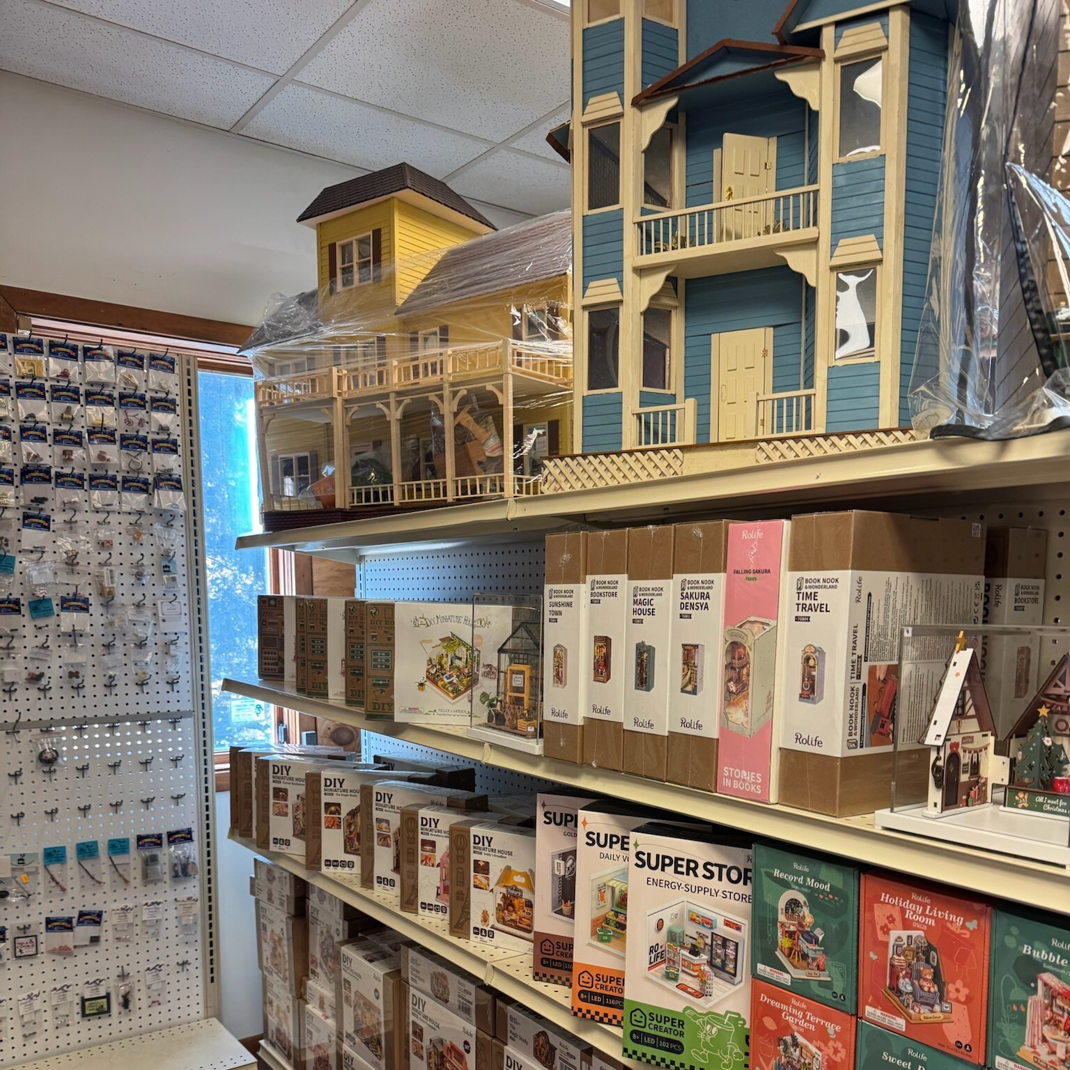 lemont-toy-hobby-store-new-dollhouse-department Oakridge Toys & Hobbies - sneak peak at Lemont store's new dollhouse and miniatures department