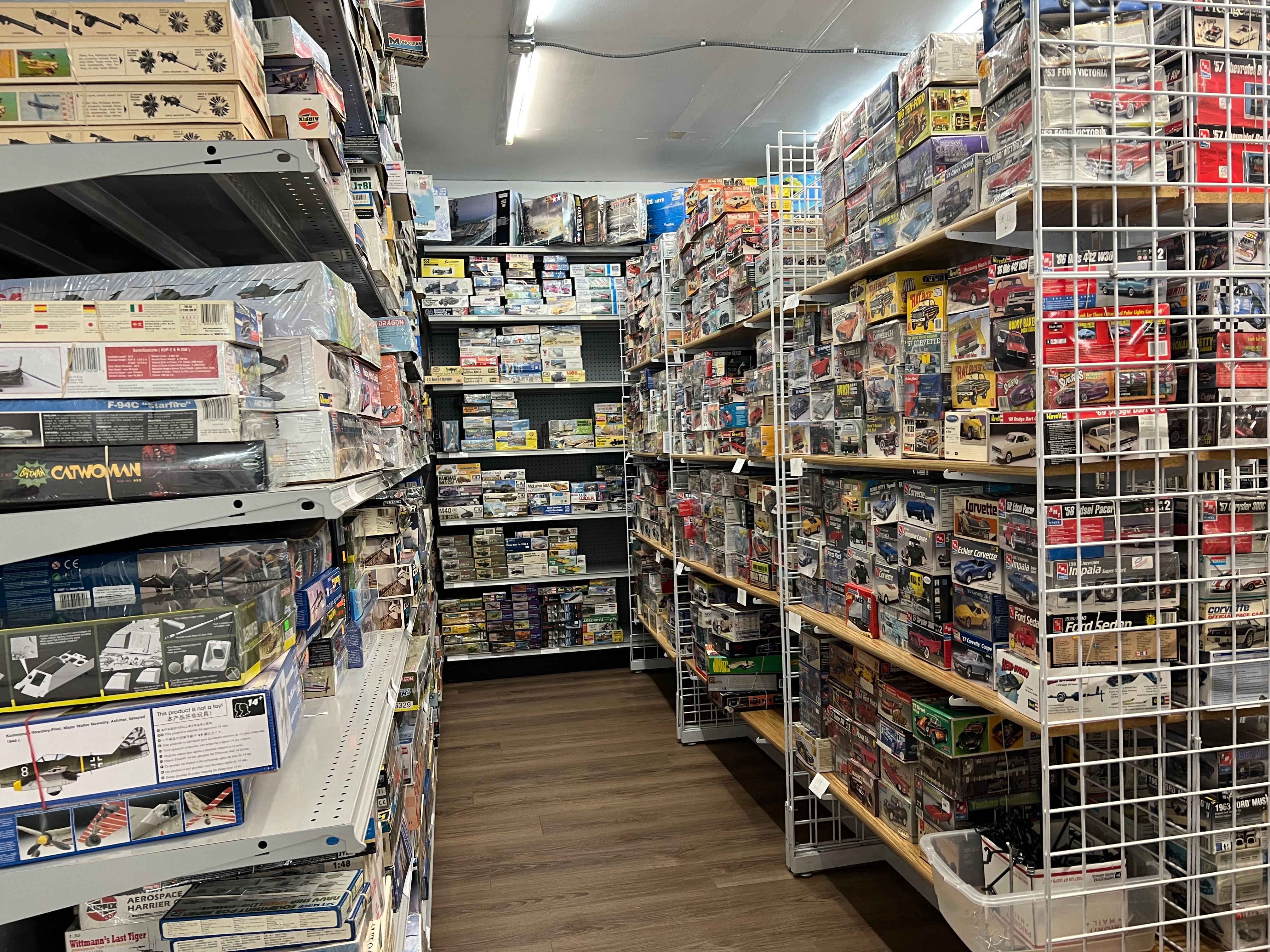 a sneak peek at our collections of 1000's of out-of-production plastic model kits to choose from a sneak peek at our collections of 1000's of out-of-production plastic model kits to choose from