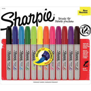 Sharpie Color Burst Ultra Fine Permanent Markers 24/pkg Assorted 
