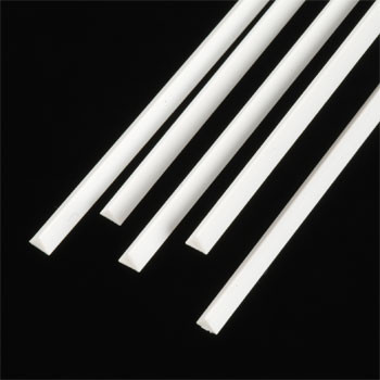Triangular Rod Plastic PLASTRUCT - 90846 Plastic Styrene Triangle Shaped Rod 1/8x10