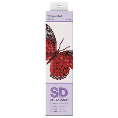 Diamond Dotz Simply Dotz Diamond Art Kit 16.1X16.1-Butterfly Showcase