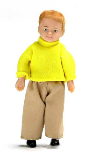 AZTEC MINIATURES - 1 Inch Scale Dollhouse Miniature Doll(s) - Blonde ...