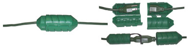 Farm Innovators Orange Plastic Extension Cord Connect Lock CC-1 Made In