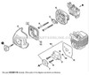 Parts lookup Echo SRM-225 Air Filter A226001410 diagram