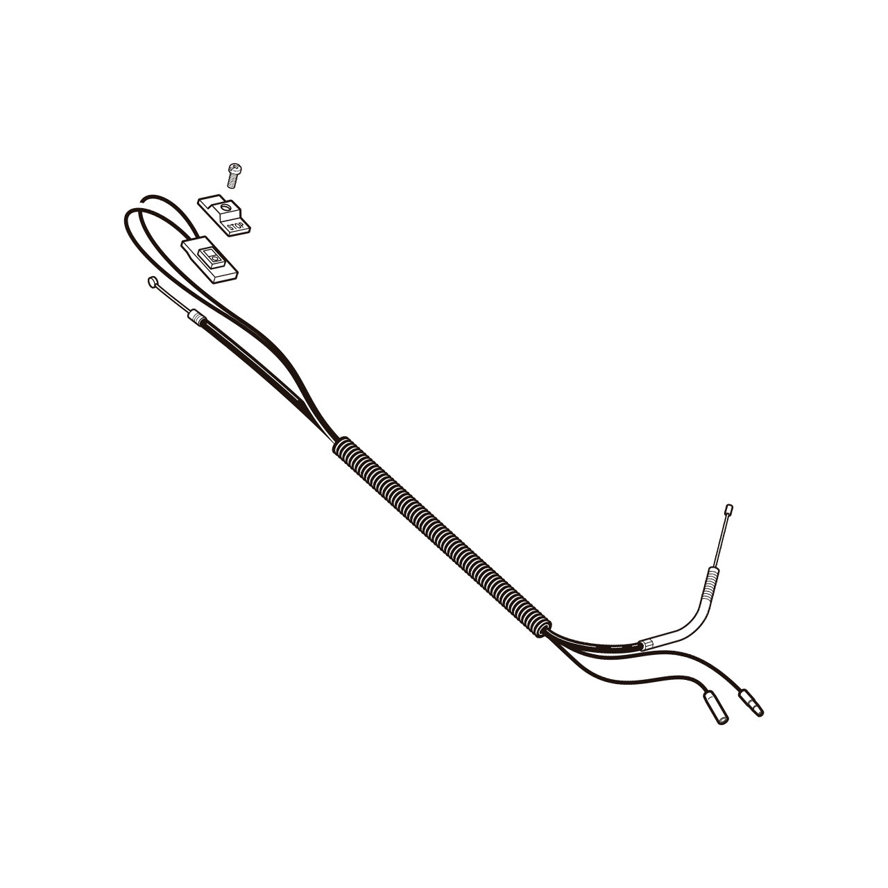 ECHO P021015650 - CONTROL CABLE ASSY | Genuine Part
