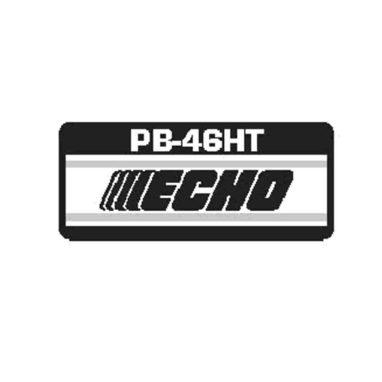 ECHO 89011221060 - LABEL MODEL PB-46HT | Genuine Part
