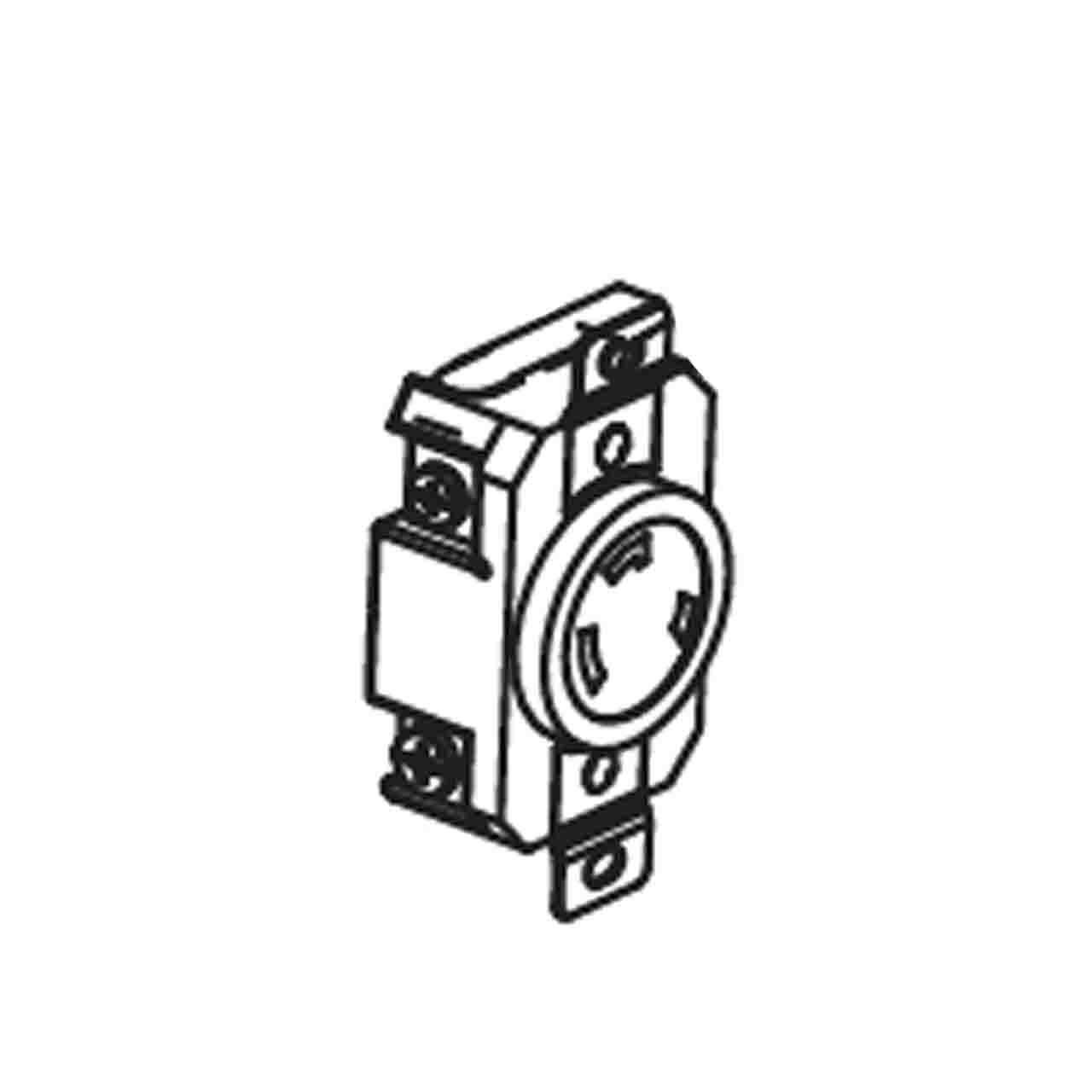 YOSA エコーラ ECHO YH304000060 - SOCKET 120V TWISTLOCK | Genuine Part