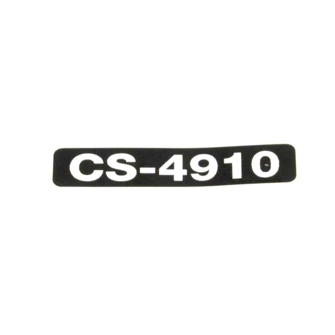 カバーマーク ECHO X503015700 - LABEL - CS-4910 | Genuine Part