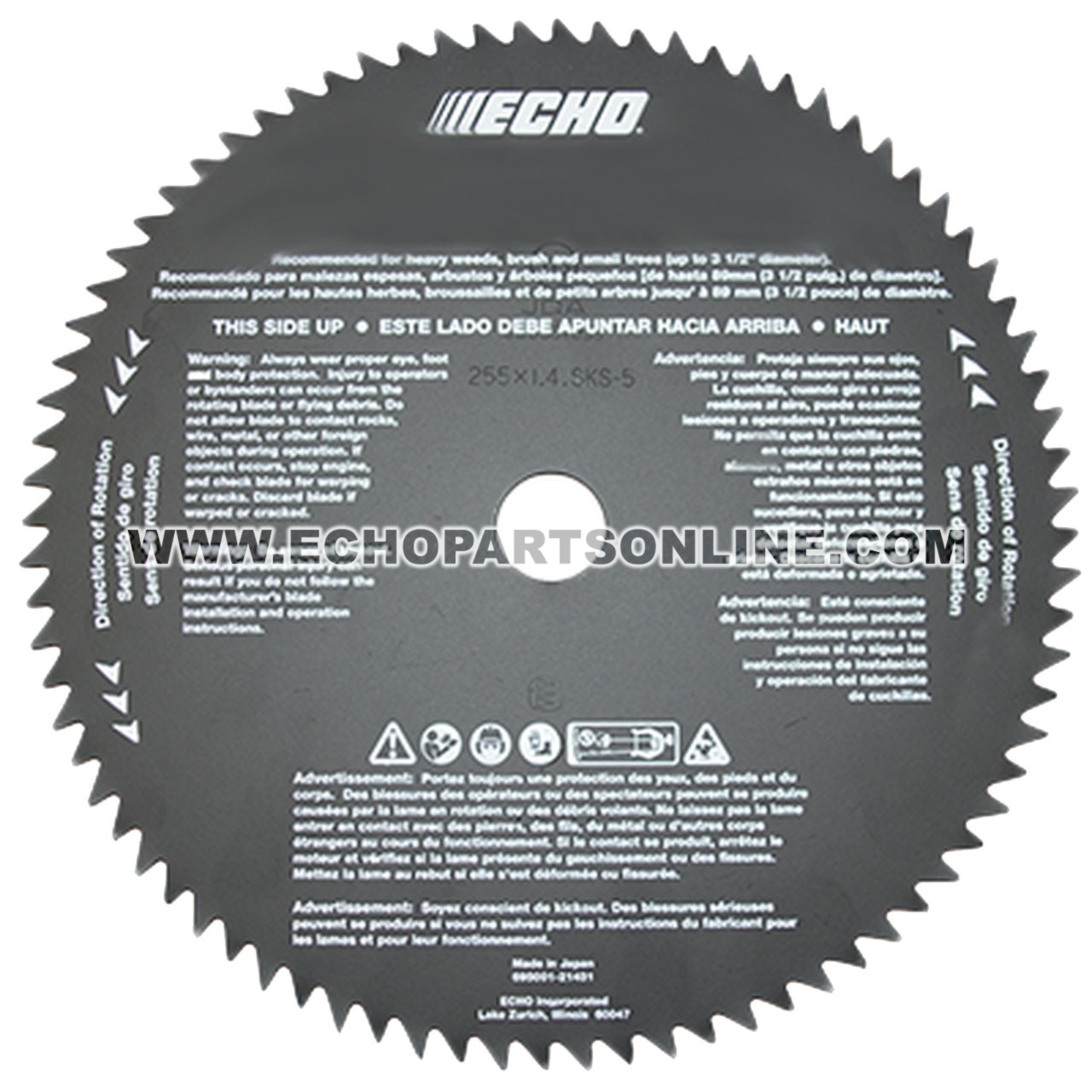 Echo SRM410U Brushcutter Blade 80'' 69500121432 OEM