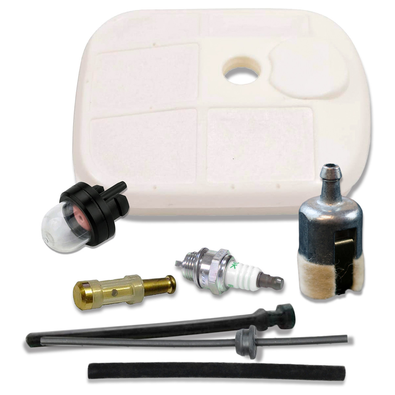 ECHO CS-3450 AIR-OIL-FUEL FILTERS SPARK PLUG FUEL LINES PRIMER
