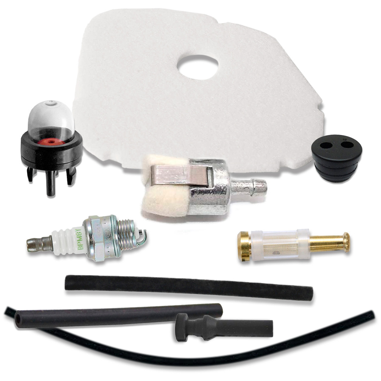 ECHO CS-346 AIR-OIL-FUEL FILTERS SPARK PLUG FUEL LINES PRIMER BULB