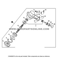 Parts lookup Echo SRM 225 Replacement Shaft C534000270 OEM diagram