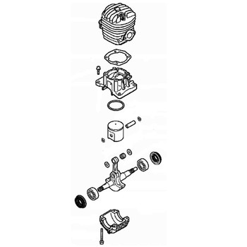 ECHO SB1052 - SHORT BLOCK CS-300 TO CS-306 | Genuine Part
