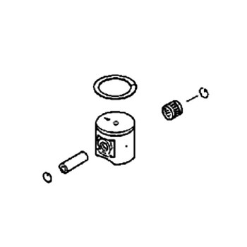 ECHO 10000035431 - PISTON KIT - Image 1