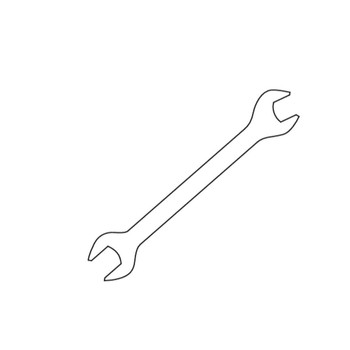 ECHO 70617031030 - SPANNER 14X17 - Image 1