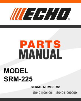 Echo GT-225 SN S53912001001-S53912999999 Part manual | Genuine Part