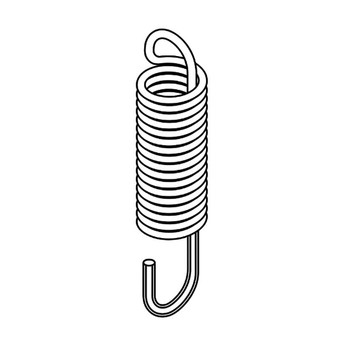 YH476000170 SPRING 3/4 OD EXTENSION ECHO Genuine OEM Part