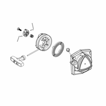 A051003710 - STARTER ASSY RECOIL - ECHO Genuine OEM Part