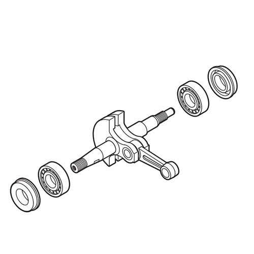 ECHO P021039160 - CRANKSHAFT ASSY
