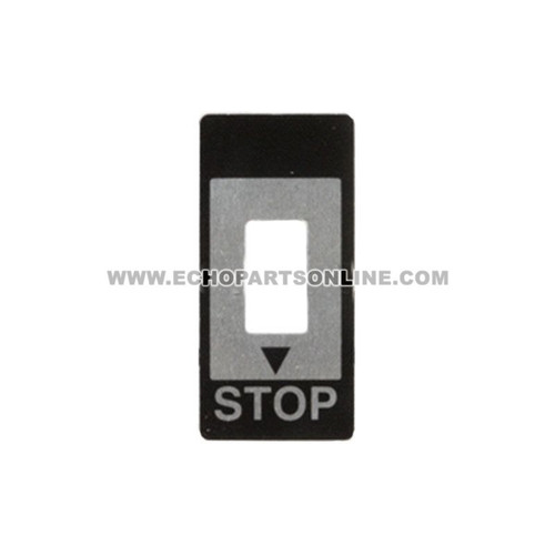 ECHO 89015712330 - DECAL STOP - Image 1