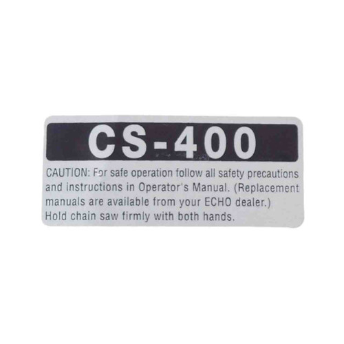 ECHO X503007851 - LABEL MODEL