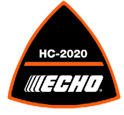 ECHO X502001100 - LABEL MODEL HC-2020 - Image 1