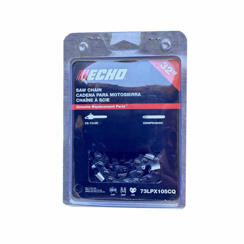 73LPX105CQ 32 SAW CHAIN .058 GAUGE ECHO Genuine OEM Part