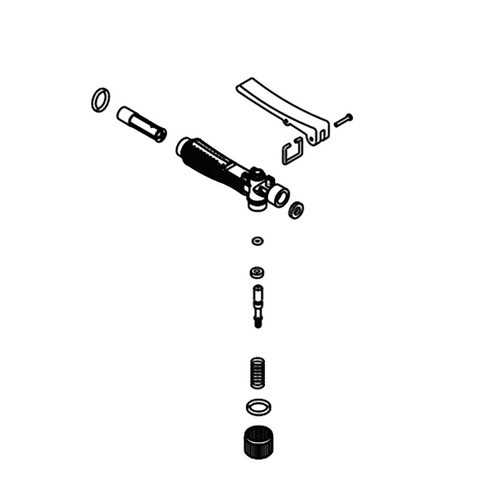 ECHO YH467000710 - ASSY. TRIGGER (RED)