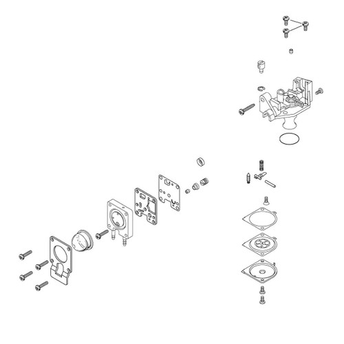 A021005510 CARBURETOR (HC2020) 23 ECHO Genuine OEM Part