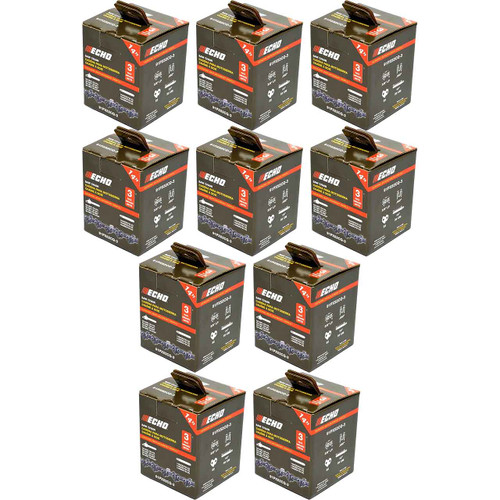 3 CHAINSAW CHAIN BY ECHO  91PX AdvanceCut,  PITCH 3/8" LP, 14" BAR, 0.050" GAUGE, 52 DL  PK10