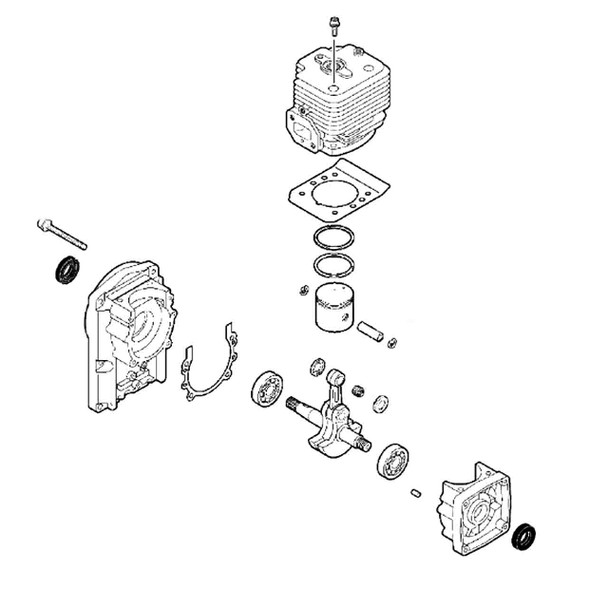 ECHO SB1058 - SHORT BLOCK PB-650