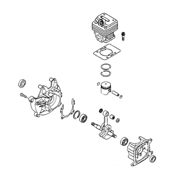 ECHO SB1062 - SHORT BLOCK PB-230/231 ALSO ES