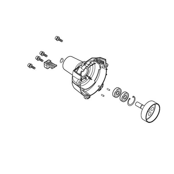ECHO P021048580 - COVER ASSY FAN