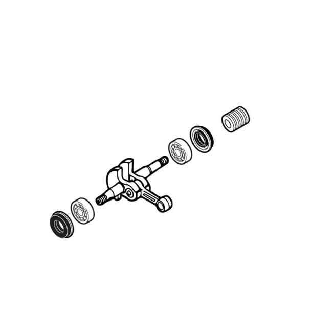 ECHO P021008993 - CRANKSHAFT ASSY