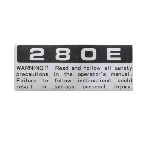 ECHO 89015113933 - MODEL DECAL