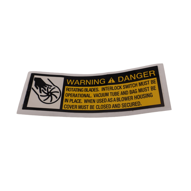 89016008761 - LABEL CAUTION - ECHO Genuine OEM Part 89016008761 - LABEL CAUTION - ECHO Genuine OEM Part