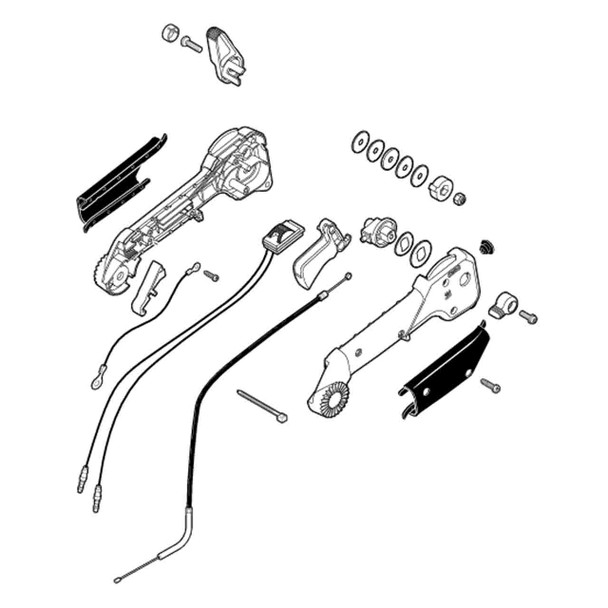 ECHO C044001212 - THROTTLE CONTROL ASSY