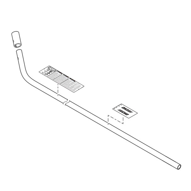 ECHO C050002970 - MAIN PIPE ASSY PE-225 ECHO C050002970 - MAIN PIPE ASSY PE-225