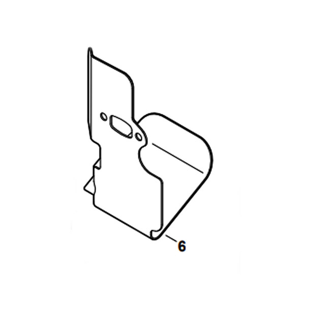 ECHO V104002310 - HEAT SHIELD EXHAUST - Image 2