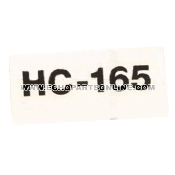 ECHO X503008280 - LABEL MODEL ECHO X503008280 - LABEL MODEL