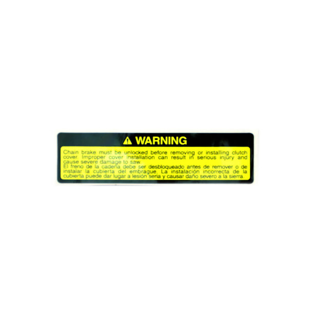 ECHO X505002041 - LABEL WARNING - Image 1