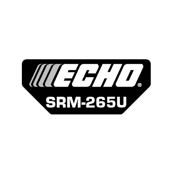 ECHO X547000630 - LABEL MODEL - Image 1