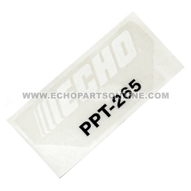 ECHO X547000770 - LABEL ECHO