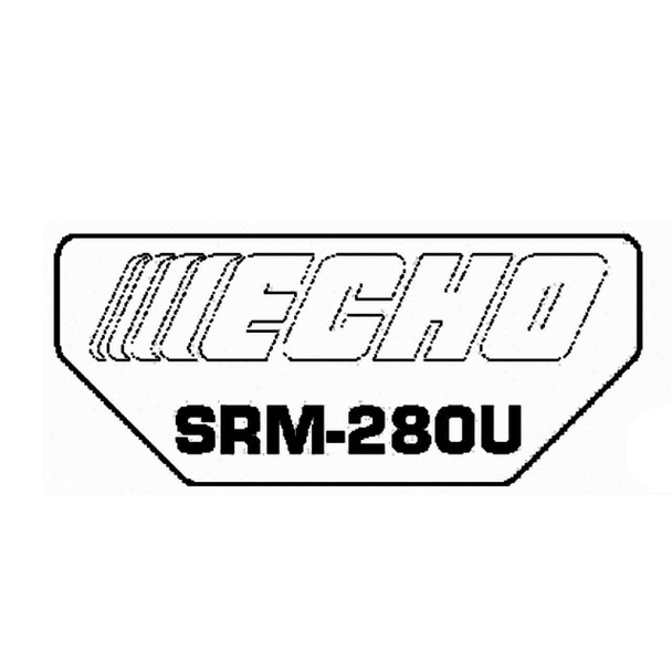 ECHO X547000890 - LABEL MODEL